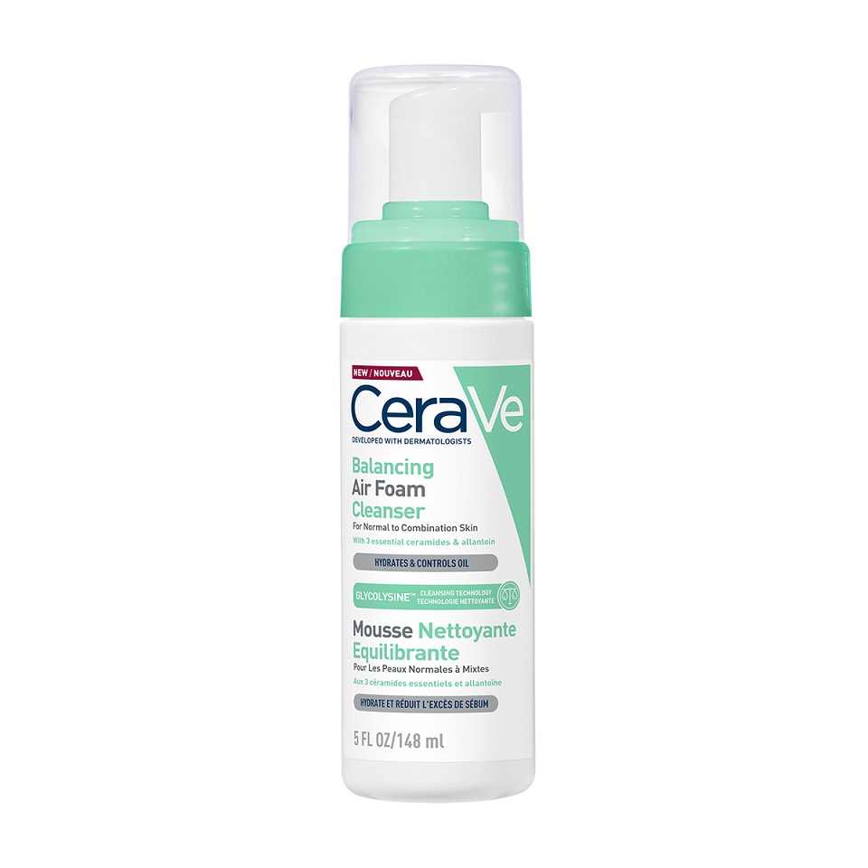 Με αγορά προϊόντων Cerave ΔΩΡΟ το ΝΕΟ Balancing Air Foam Cleanser 50ml
