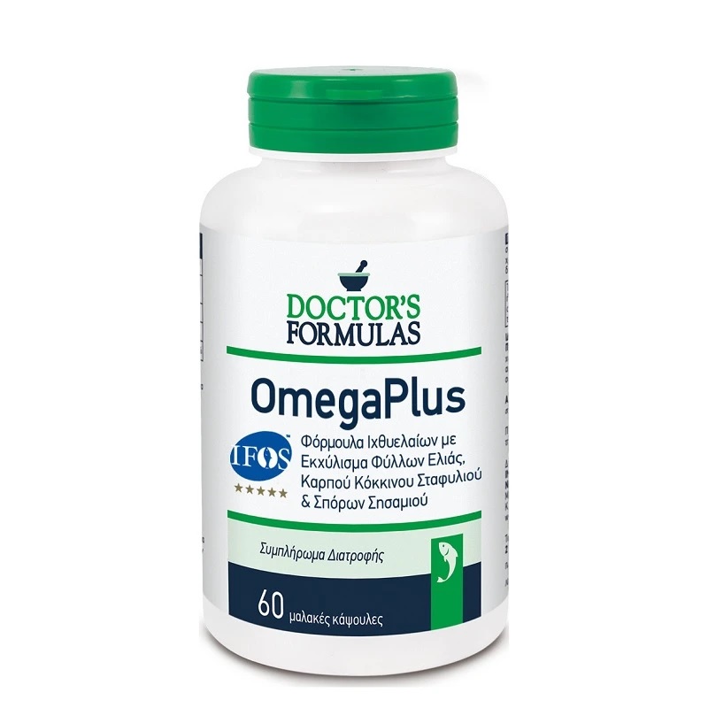 Με αγορά προϊόντων Dr. Formulas άνω των 50€ ΔΩΡΟ OmegaPlus σε κανονικό μέγεθος 60caps