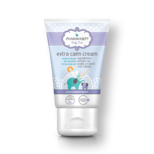 Με αγορές της σειράς  Baby Care Pharmasept 15€ και ανω ΔΩΡΟ Extra Calm Cream 40ml