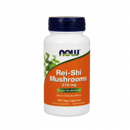 Συμπλήρωμα Διατροφής με Μανιτάρια για το Ανοσοποιητικό Σύστημα Rei-Shi Mushrooms 270 mg Now 100 caps