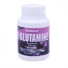 Γλουταμίνη Για Καλή Εγκεφαλική Λειτουργία L-glutamine (500mg) Health Aid Tabs 60 Τμχ
