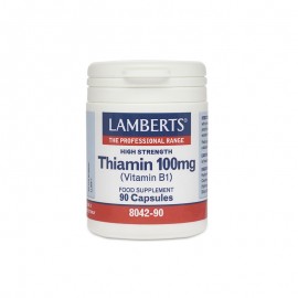 Lamberts Βιταμίνη B1 Thiamin 100mg (Vitamin B1) 90caps