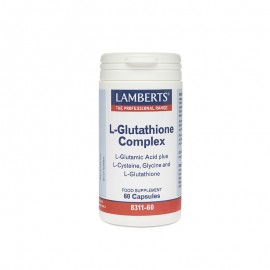 Lamberts Συμπλήρωμα Διατροφής με Γλουταθιόνη L-Glutathione Complex 60caps