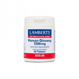 Lamberts Κορεατικό Τζίνσεγκ Korean Ginseng 1200mg 60caps
