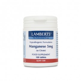 Lamberts Μαγγάνιο 5mg Manganese 5mg 100tabs