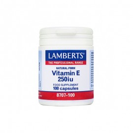 Lamberts Βιταμίνη Ε 250IU Vitamin E 250IU 100caps