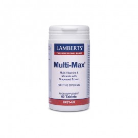 Lamberts Πολυβιταμίνη για Άτομα Άνω των 50 Ετών Multi Max 50+ 60caps