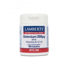 Lamberts Συμπλήρωμα Διατροφής με Σελήνιο Selenium A+C+E 100tabs