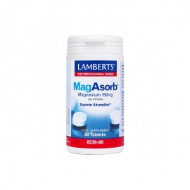 Lamberts Κιτρικό Μαγνήσιο Mag Asorb 60tabs