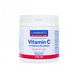 Lamberts Βιταμίνη C  Σε Σκόνη Vitamin C Calcium Ascorbate Crystalic 250gr