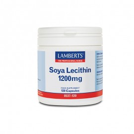 Lamberts Λεκιθίνη Σόγιας  Soya Lecithin 1200mg 120tabs