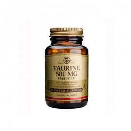 Συμπλήρωμα Διατροφής Ταυρίνη Taurine 500mg Solgar 50 vcaps