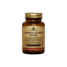 Συμπλήρωμα Διατροφής Για Προστασία Ήπατος Μαλλιών &  Δέρματος L-Phenylalanine 500 mg Solgar 50 vcaps