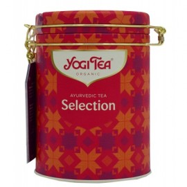 Yogi Tea Βιολογικό Αγιουβερδικό Τσάι Συλλογή Σε Μεταλλικό Κουτί  30 φακελάκια