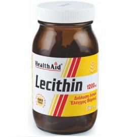 Λεκιθίνη Lecithin (1200mg) Health Aid Caps 50 Τμχ