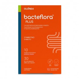 Προβιοτικά και Πρεβιοτική Ινουλίνη Bacteflora Plus Holistic Med 10 caps
