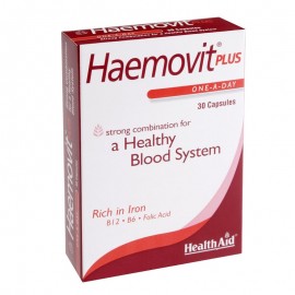 Για Υγιές Αιμοποιητικό Σύστημα Haemovit Plus Health Aid Caps 30 Τμχ