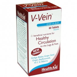 Για Την Καλή Κυκλοφορία Του Αίματος V-Vein Health Aid Tabs 60 Τμχ