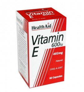 Βιταμίνη Ε Vitamin E (200iu) Health Aid Vcaps 60 Τμχ
