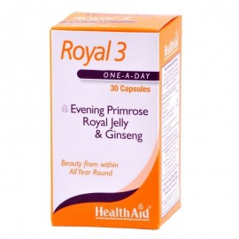 Για Τόνωση Του Οργανισμού Royal 3™ Health Aid Caps 30 Τμχ