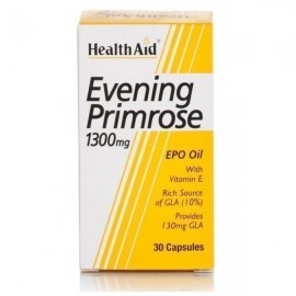 Συμπλήρωμα Διατροφής Για Το Νευρικό Σύστημα Evening Primrose Oil (1300mg) Health Aid Caps 30 Τμχ