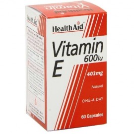 Φυσική Βιταμίνη Ε Vitamin E (600iu) Health Aid Caps 60 Τμχ