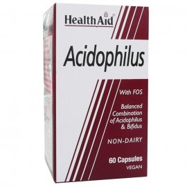 Για Την Υγιή Λειτουργία Του Εντέρου Acidophilus Health Aid Vcaps 60 Τμχ