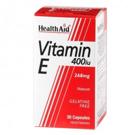 Βιταμίνη Ε Vitamin E (400IU) Health Aid Vcaps 30 Τμχ
