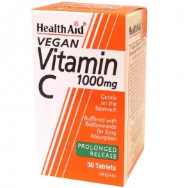 Βιταμίνη C Vitamin C (1000mg) Health Aid Tabs 30 Τμχ