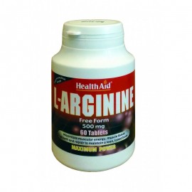 Συμπλήρωμα Διατροφής Για Τους Μύες Του Σώματος L-arginine (500mg) Health Aid Tabs 60 Τμχ