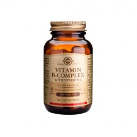 Solgar Σύμπλεγμα Βιταμινών Β με Βιταμίνη C Vitamin B-Complex with Vitamin C 100 tabs