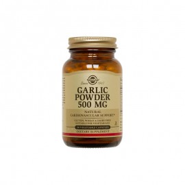Συμπλήρωμα Διατροφής Σκόρδου Για Την Υγεία Της καρδιάς  Garlic Powder Solgar 90 caps