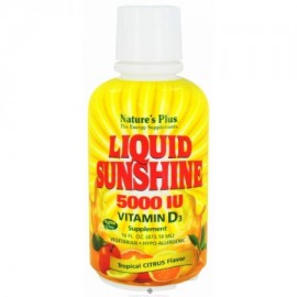 Βιταμίνη D3 5000IU Σε Υγρή Μορφή Tropical Citrus Liquid Sunshine Vitamin D3 Natures Plus 473 ml