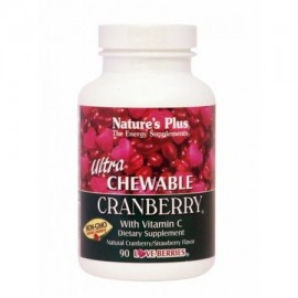 Natures Plus Φόρμουλα Για την Υγεία Του Ουροποιητικού Συστήματος Με Κράνμπερι Σε Μασώμενα Δισκία Ultra Cranberry  90 chew.tabs