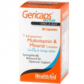 Πολυβιταμίνες Για Ενίσχυση Του Ανοσοποιητικού Gericaps Active Health Aid Caps 30 Τμχ