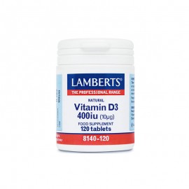 Lamberts Βιταμίνη D3 Vitamin D3  400IU 120tabs