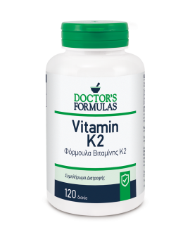 Συμπλήρωμα Διατροφής για Οστά και Αρθρώσεις Vitamin K2 Doctors Formulas 120 tabs