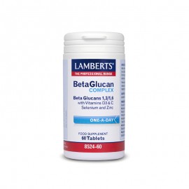 Lamberts Συμπλήρωμα Διατροφής για Υγεία Ανοσοποιητικού Beta Glucan Complex 60tabs