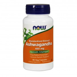 Εκχύλισμα Ασβαγκάντας 450 mg Ashwagandha Extract 450 mg Now 90 vcaps