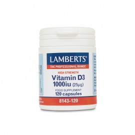 Lamberts Βιταμίνη D3 Vitamin D3 1000IU 120tabs