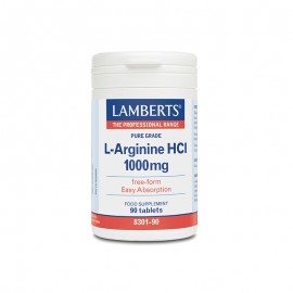 Lamberts Αργινίνη L-Arginine HCL 1000mg 90tabs
