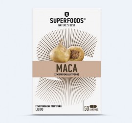 SUPERFOODS MACA 300MG 50CAPS