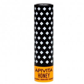Ενυδάτωση Χειλιών Με Μέλι Honey Apivita 4.4g