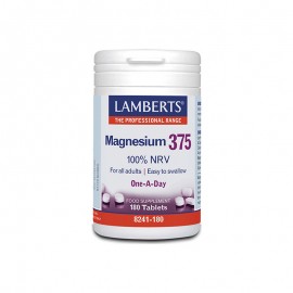 Lamberts Μαγνήσιο Magnesium 375 180tabs