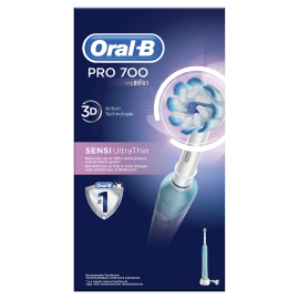 Ηλεκτρική Οδοντόβουρτσα Pro 700 Sensi Clean Ultra Thin Oral B 1 τμχ