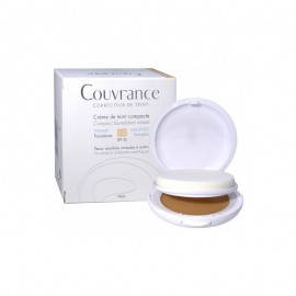 Κρέμα Compact με Χρώμα & Ματ Αποτέλεσμα Porcelaine 01 Couvrance Compact Foundation Cream Mat Effect SPF30 Avene 10 gr