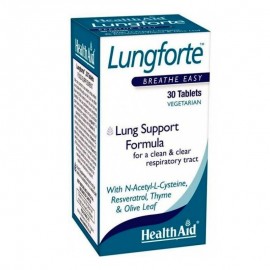 Για Την Καλή Υγεία Του Αναπνευστικού Lungforte Health Aid Vtabs 30 Τμχ