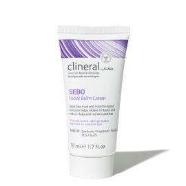 Κατευναστική Κρέμα Προσώπου Για Ερεθισμένο Δέρμα Clineral Sebo Facial Balm Cream Ahava 50 ml