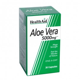 Αλόη Βέρα Aloe Vera (5000 mg) Health Aid Caps 30 Τμχ