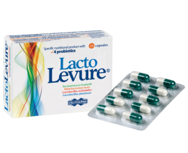 Συμπλήρωμα Διατροφής με Προβιοτικά Lacto Levure Uni-Pharma 10 Κάψουλες